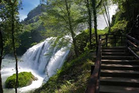 马莫尔瀑布，自然之旅 - 翁布里亚