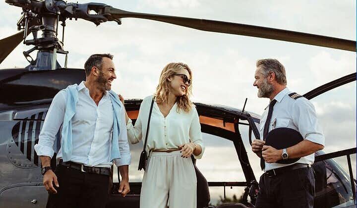 Private Helicopter Transfer from Ios to Athens