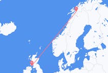 Flyg från Campbeltown till Narvik