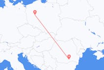 Flights from Bucharest, Romania to Poznań, Poland