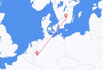 Flyreiser fra Köln, Tyskland til Växjö, Sverige