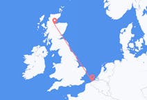 Flights from Ostend, Belgium to Inverness, the United Kingdom