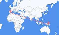 Flights from Lae, Papua New Guinea to Almería, Spain