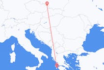 Flights from Zakynthos Island, Greece to Ostrava, Czechia