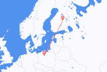 Voli from Kuopio, Finlandia to Bydgoszcz, Polonia