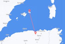 阿尔及利亚出发地 塞提夫飞往阿尔及利亚到马洪的航班