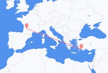 Flights from Bergerac, France to Dalaman, Turkey