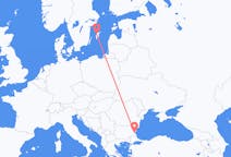 Flyrejser fra Burgas, Bulgarien til Visby, Sverige