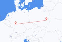 Flyreiser fra Lublin, Polen til Frankfurt, Tyskland