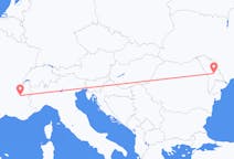 Flights from Grenoble to Chișinău