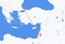 Flyrejser fra Amman til Istanbul