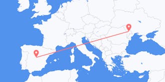 Flyg från Moldavien till Spanien