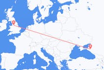 Fly fra Krasnodar til Manchester