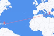 Flyrejser fra Punta Cana til Paros