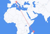 Flights from Île Sainte-Marie, Madagascar to Florence, Italy
