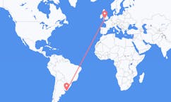 Flyg från Punta del Este, Uruguay till Cardiff, Wales