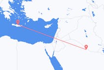 Flüge von Raffa, Saudi-Arabien nach Heraklion, Griechenland