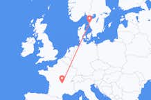 Flights from Clermont-Ferrand to Gothenburg