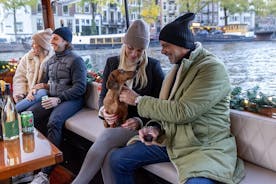 Amsterdam Luxury Live Guided Canal Cruise with Onboard Bar
