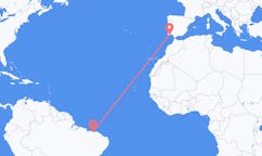 Flights from Parnaíba, Brazil to Faro, Portugal