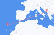 Flyreiser fra Funchal, Portugal til Tivat, Montenegro