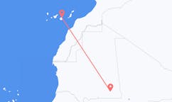 Flyg från Nema, Mauretanien till Las Palmas de Gran Canaria, Mauretanien
