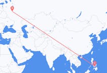 Flyrejser fra Cebu, Filippinerne til Moskva, Rusland