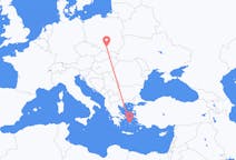 Flyreiser fra Krakow, Polen til Naxos, Hellas