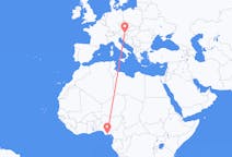 Flyrejser fra Port Harcourt, Nigeria til Graz, Østrig