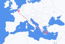 Flights from Sitia in Greece to Paris in France
