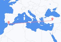 Loty z Gibraltar, Gibraltar do Nevşehiru, Turcja