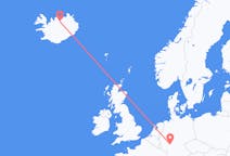 出发地 冰岛出发地 阿克雷里目的地 德国法兰克福的航班