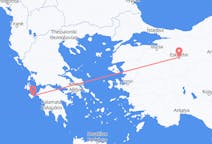 Fly fra Eskişehir til Zakynthos Island