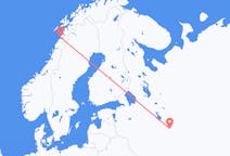Flights from Ivanovo, Russia to Bodø, Norway