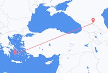 Fly fra Vladikavkaz til Plaka, Milos