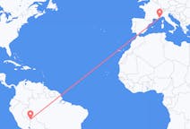 Flights from Cobija, Bolivia to Nice, France