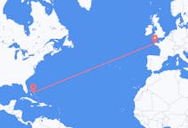 Flyreiser fra North Eleuthera, Bahamas til Brest, Frankrike