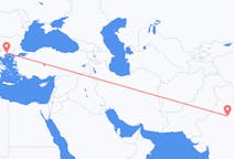 Flyreiser fra New Delhi, til Kavala Prefecture