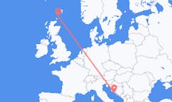 Flights from North Ronaldsay, the United Kingdom to Split, Croatia