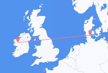 Flights from Knock, County Mayo, Ireland to Sønderborg, Denmark