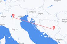 Flights from Verona to Sarajevo