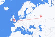 Flights from Nizhnekamsk, Russia to Bristol, the United Kingdom
