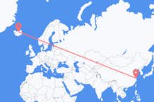 Flights from Shanghai to Akureyri
