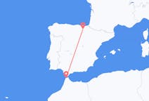Vols depuis la ville de Tanger vers la ville de Vitoria-Gasteiz
