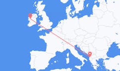Flights from Knock, County Mayo, Ireland to Tirana, Albania