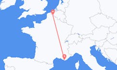 Lennot Lillestä, Ranska Touloniin, Ranska