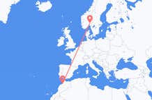 Flyreiser fra Rabat, til Oslo