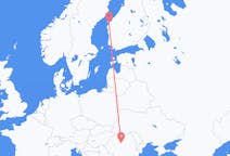 Flights from Vaasa to Targu Mures