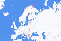 Flights from Vadsø, Norway to Thessaloniki, Greece
