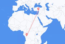 Flyg från Brazzaville, Kongo-Brazzaville till Adana, Turkiet